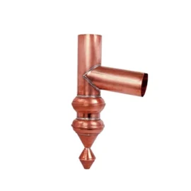 Doccione Pluviale Cono/Goccia con 2 Anelli