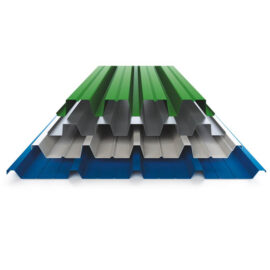 Lamiere Grecate in Acciaio 6/10 per Coperture Larghezza 1 MT