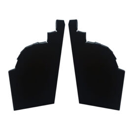 Testate/Tappi di Chiusura Grondaia Quadra MS13 SV 500 (Coppia)